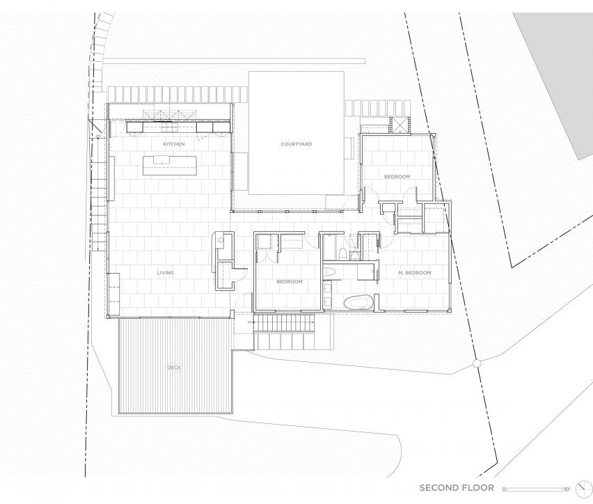 Second floor plan