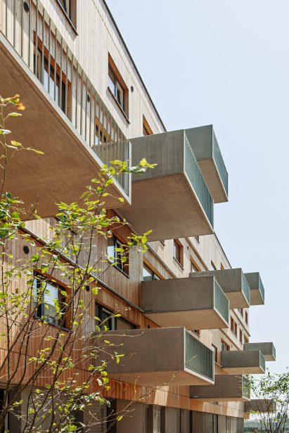 Balconies at Seedstadt Aspern D12