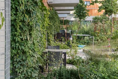 Gardens at Seestadt Aspern housing