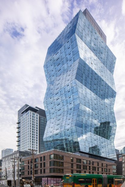 Wave skyscraper