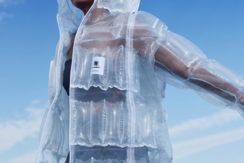 Down-less Down puffer jacket