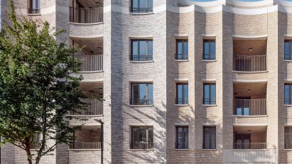 Cosway Street housing block by Bell Phillips
