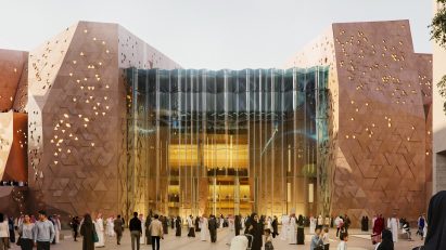 The Arena in Diriyah by HKS and Diriyah Company