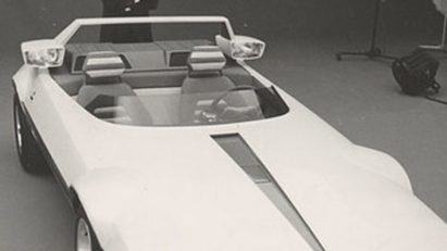 1969 Autobianchi A112 Runabout and the Bertone designer Marcello Gandini