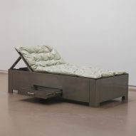 Soft Soil daybed by Niveau Zéro Atelier for Relay Design Projects at Collectible 2024
