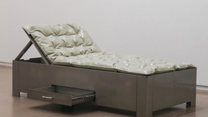 Soft Soil daybed by Niveau Zéro Atelier for Relay Design Projects at Collectible 2024