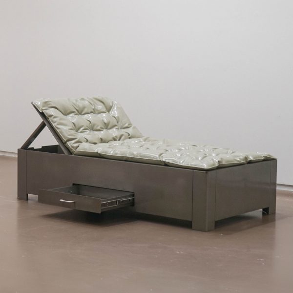 Soft Soil daybed by Niveau Zéro Atelier for Relay Design Projects at Collectible 2024