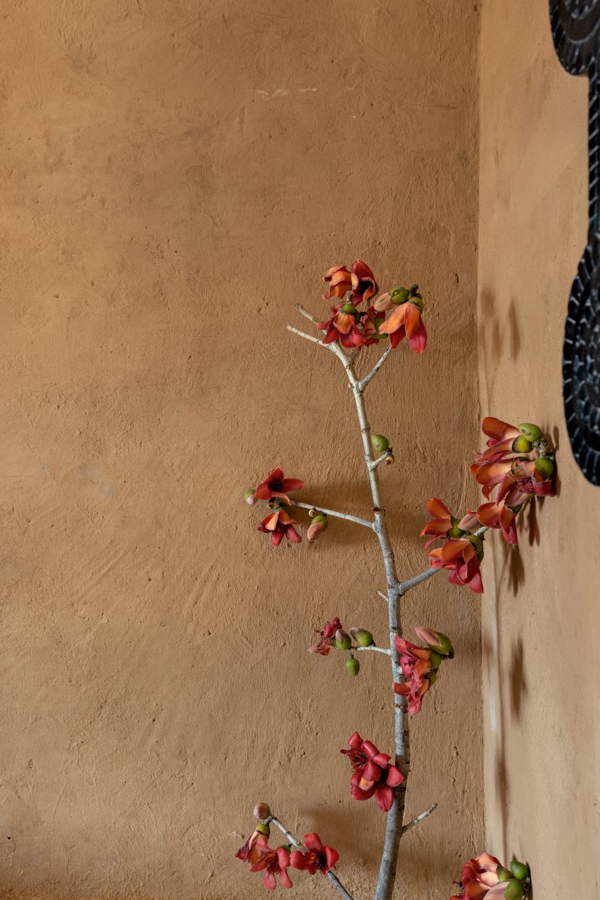 Clay paint detail