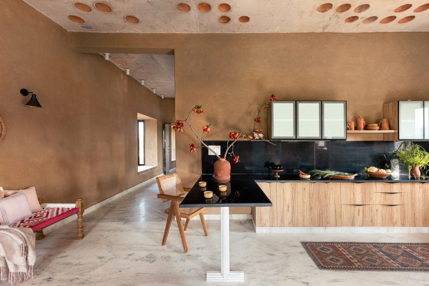 Kitchen of Stone House by Sketch Design Studio