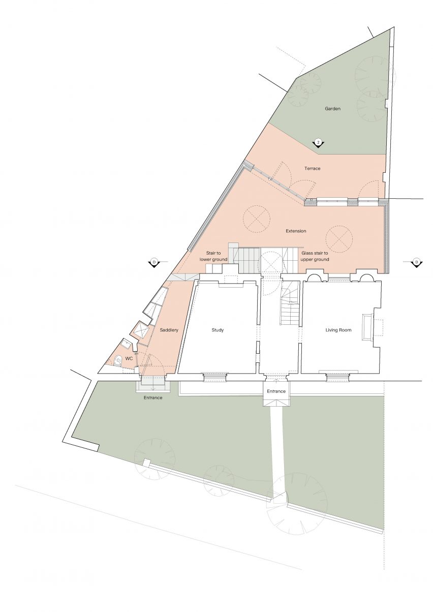 Floor plan of The Saddlery by Studio Octopi in London