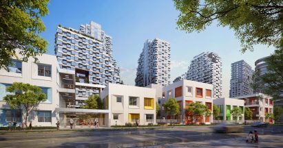MVRDV residential buildings in Shenzhen