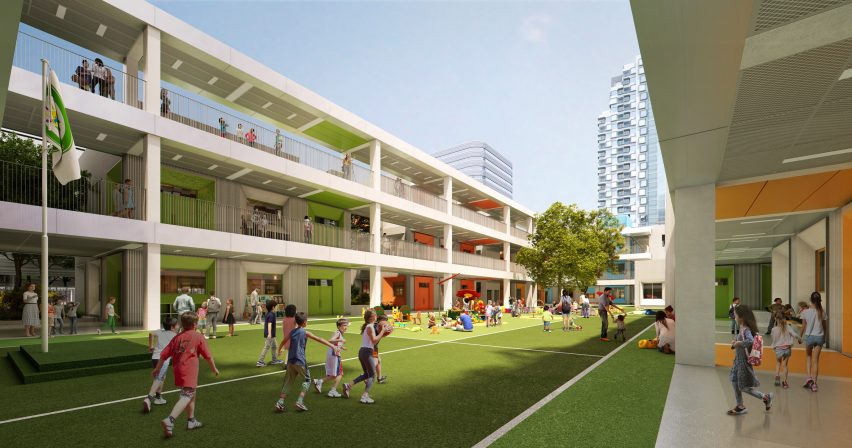 Tencent 5 kindergarten by MVRDV