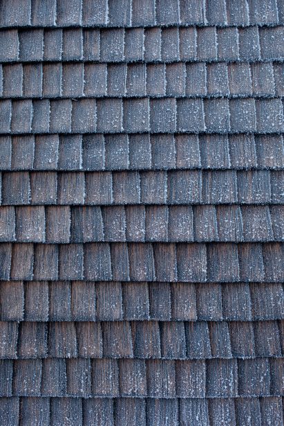 Wooden shingles