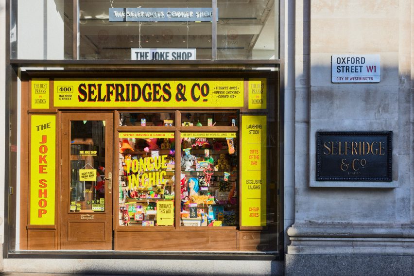 The Joke Shop at Selfridges
