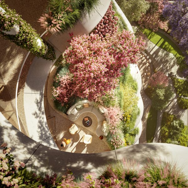 Curving terraces
