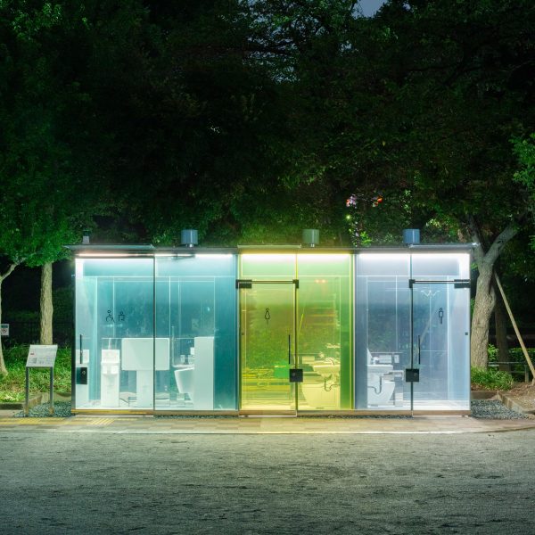 Public toilet in Tokyo by Shigeru Ban