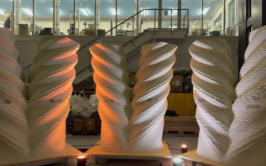 Tor Alva 3D-printed tower by Benjamin Dillenburger, Michael Hansmeyer and ETH Zurich