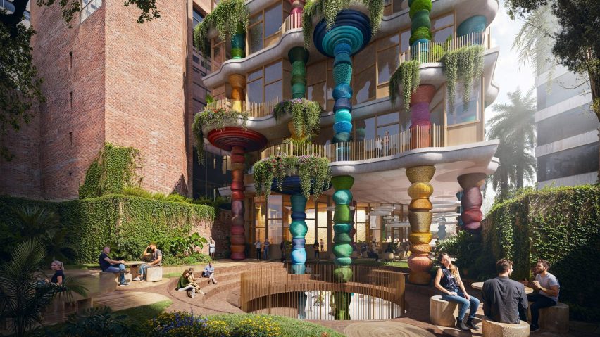 “A crazy bit of architecture” says commenter