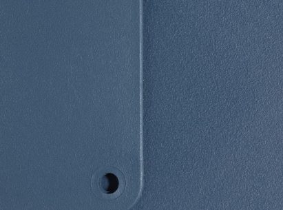 speckled material next to original