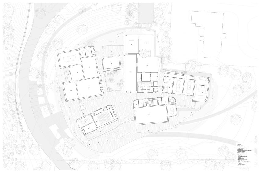 Architecture drawings by SO-IL