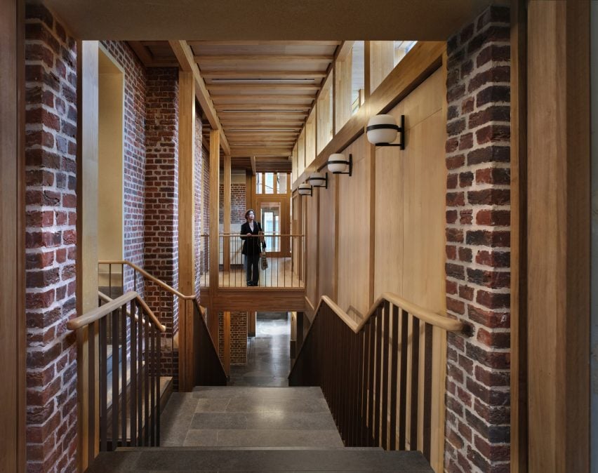 New River Wing, Clare College Old Court by Witherford Watson Mann