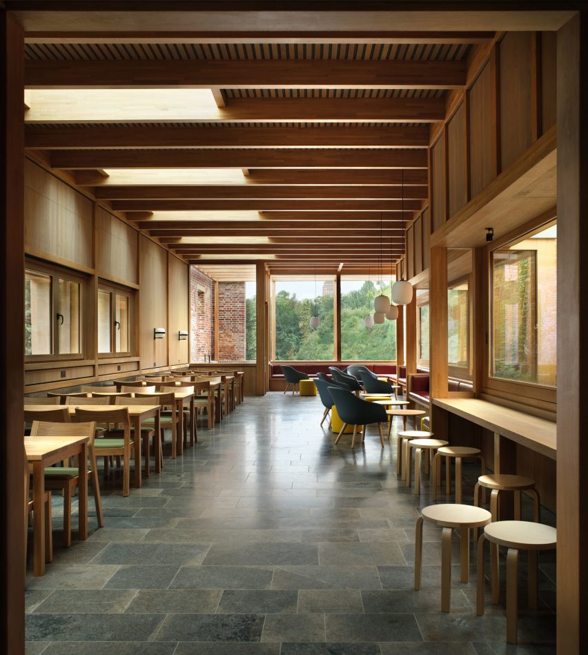 New River Wing, Clare College Old Court by Witherford Watson Mann