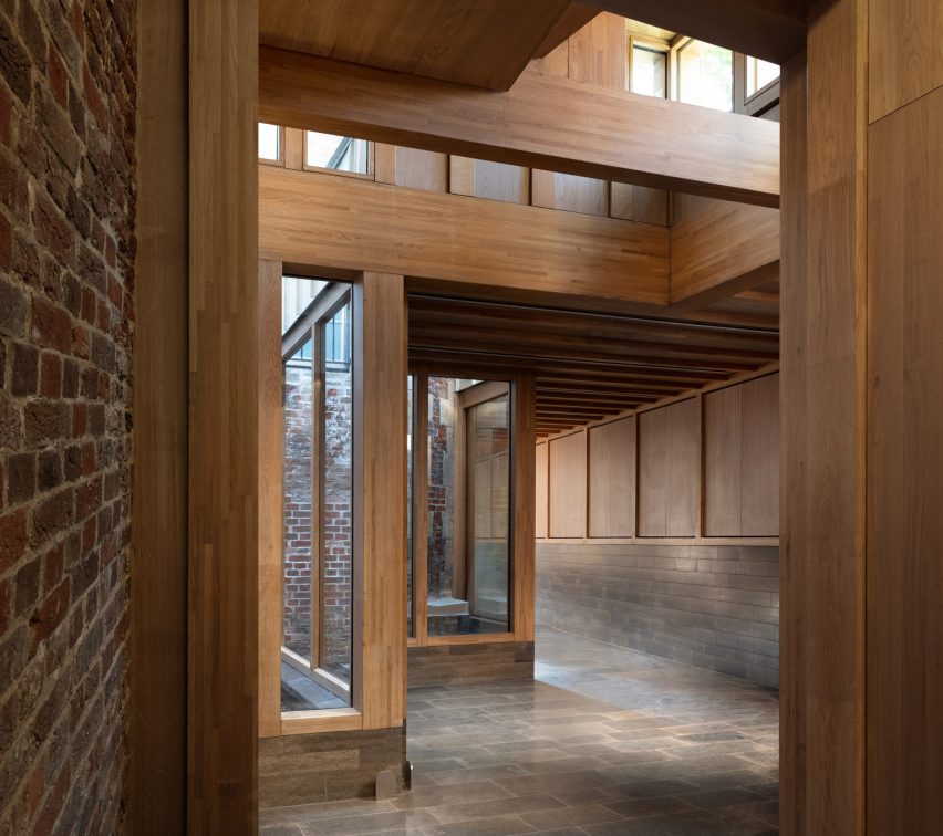 New River Wing, Clare College Old Court by Witherford Watson Mann