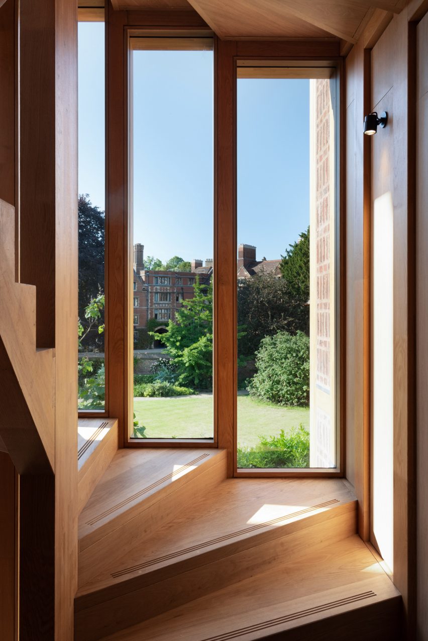 New River Wing, Clare College Old Court by Witherford Watson Mann