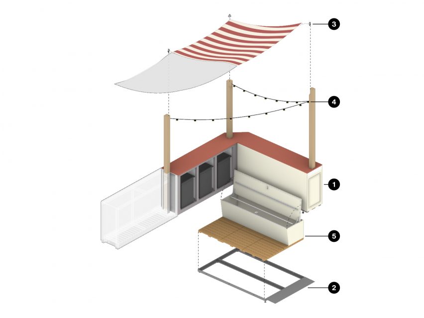 Dining Pavilion plans
