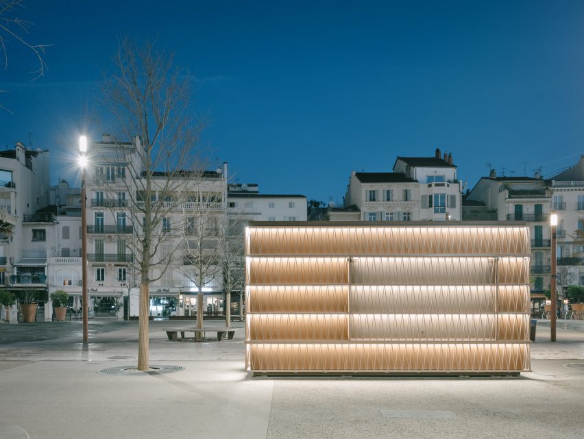 7 Kiosks in Cannes by Heams & Michel Architectes