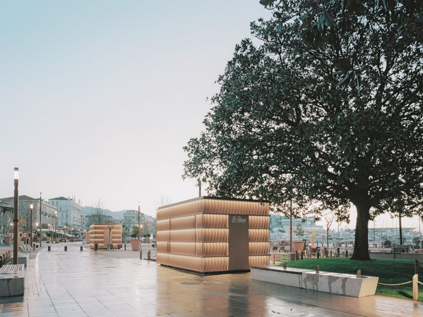 7 Kiosks in Cannes by Heams & Michel Architectes