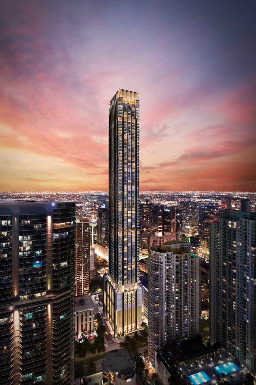 A tall tower in Miami