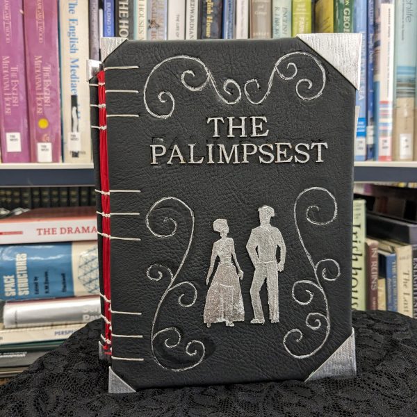 Book placed up on a surface