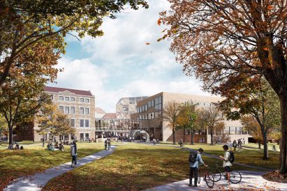 BIG KU mass timber cube