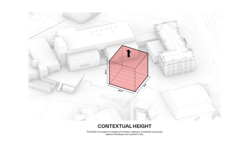 BIG KU mass timber cube