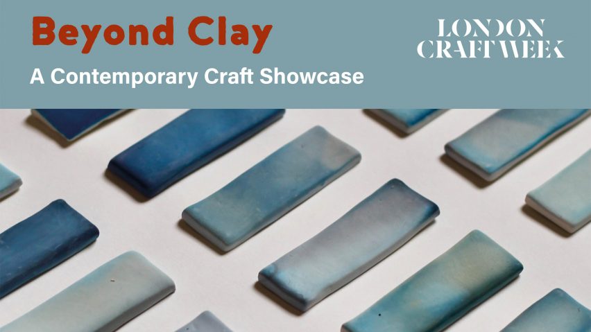 Photo of ceramics with Beyond Clay logo
