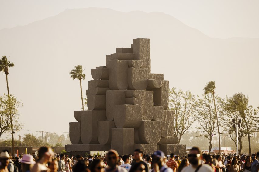 Rock like sculpture