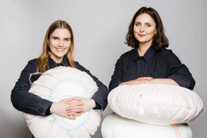 Portrait of Flétta's co-founders Birta Rós Brynjólfsdóttir and Hrefna Sigurðardóttir