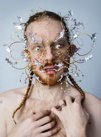 Portrait of visual artist James Merry