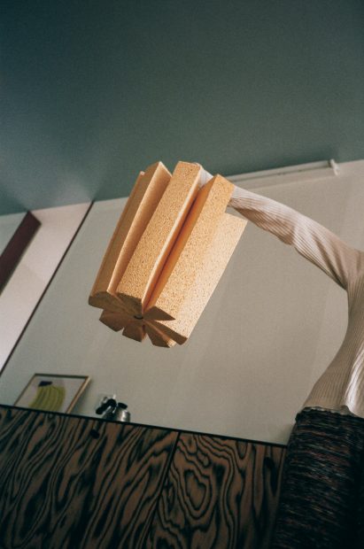 Person holding UPS stool by Anthony Guex