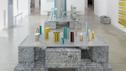 Shapes by Hydro created an exhibition at Milan design week