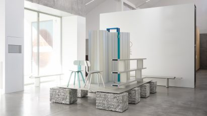 Shapes by Hydro exhibition at Milan design week