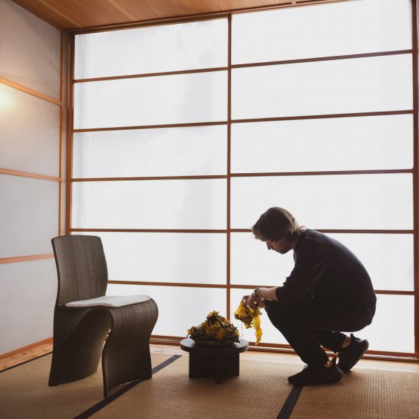Photo of person with furniture