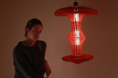 Red hanging light