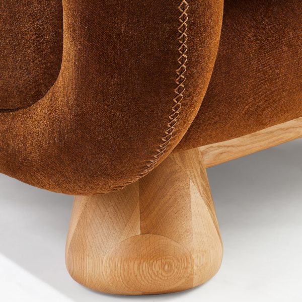 Photo of the leg of a chair