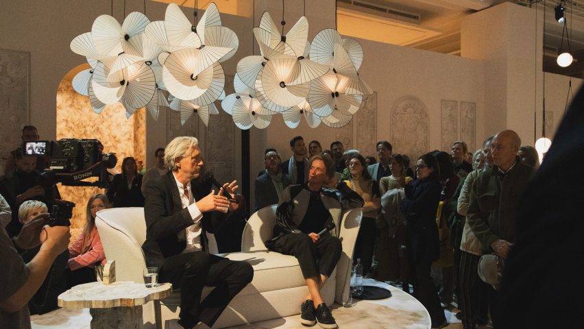 A talk by Mooi during Milan design week