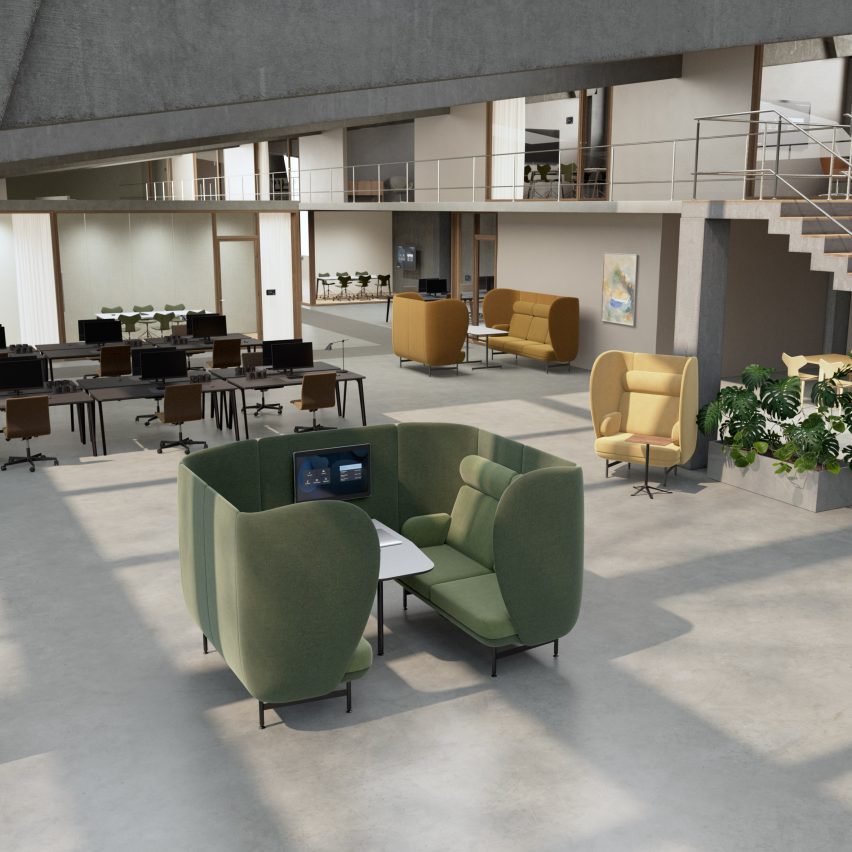 Plenum cabin by Jaime Hayon for Fritz Hansen