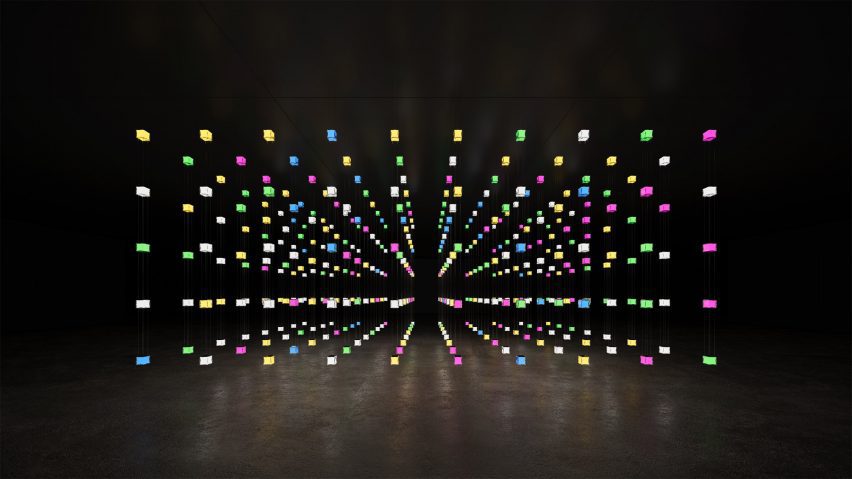 Photo of lighting installation by Preciosa