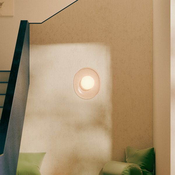 Photo of lighting by RBW and Little Wing Lee next to a stairwell