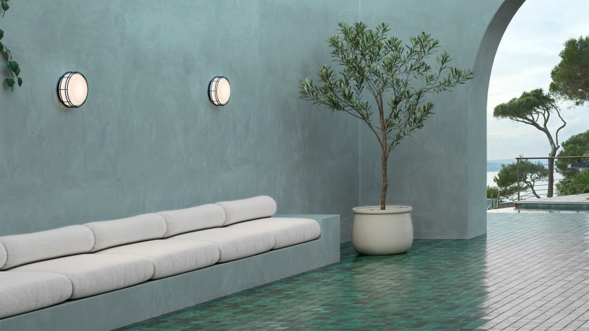 Photo of lighting by RBW and Little Wing Lee above a sofa